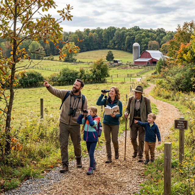 Agritourism Ideas: Bird Watching, Farm Stays, and Nature Trails