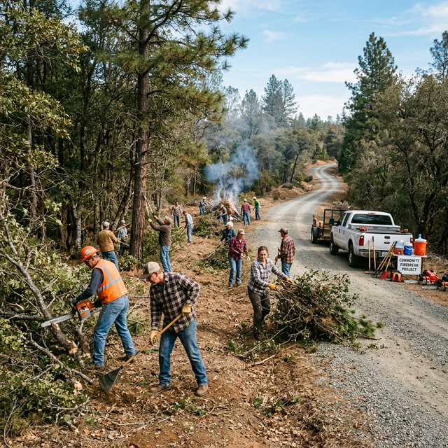Creating a Firewise Community Around Your Property: What Neighbors Should Do Together