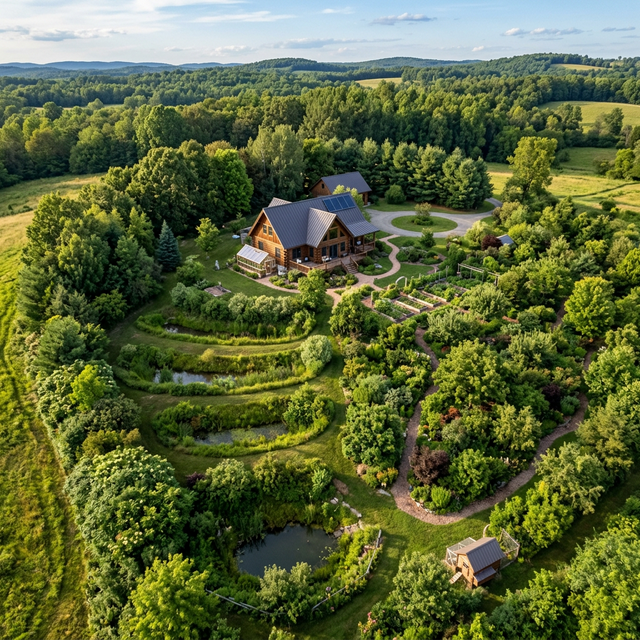 Permaculture Principles Applied to 5–20 Acre Properties